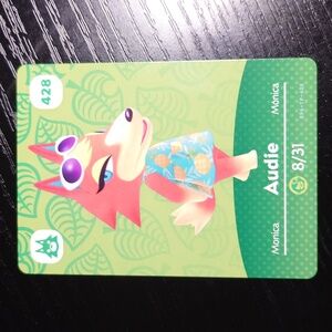 Animal Crossing Amiibo Audie
